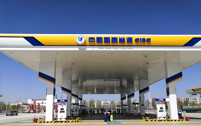 Bensin jeung Gas Refueling Station Equipment di Ningxia
