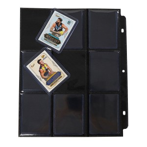 Pàgines de quadern de jocs de càrrega lateral de 3 capes de 18 butxaques de càrrega superior