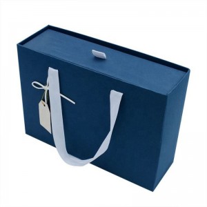 Прилагођена кутија за фиоке са логотипом за одећу / обућу / поклон са ручком