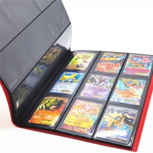 Tipărire personalizată 9 buzunare cu închidere elastică pentru carduri de joc