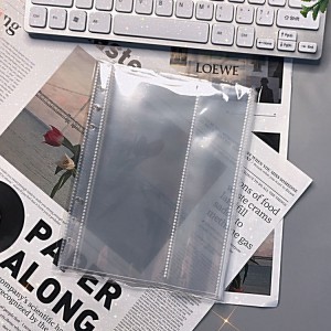 Старонкі альбома для захоўвання гульнявых карт A5 kpop калекцыянер фотакарт