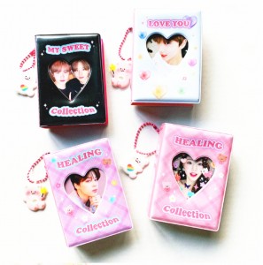 Album fotografik PVC me libër të personalizuar Kpop Card Collect