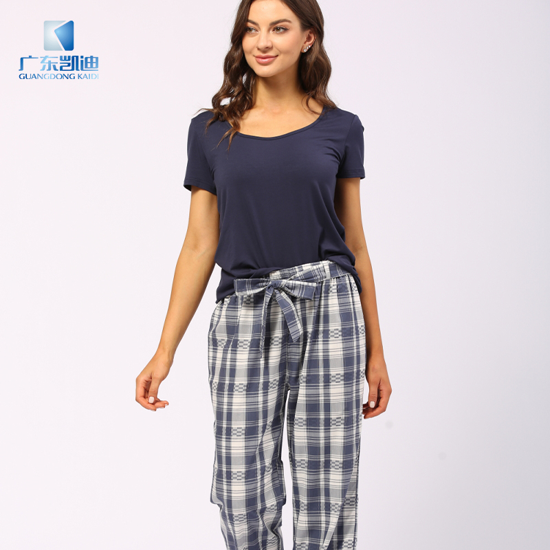 Slàn-reic 2-pc Set Cotton Nightwear For Women Pajama Sets