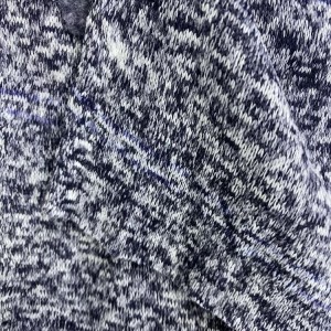 ម្ជុលស្តើង cationic 2 tone French terry soft loop velvet fabric for sweatshirt hoodies men fleece sweat pants fabric