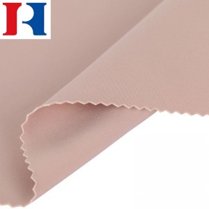Nylon Spandex Rib Warna Solid Pakaian Renang Dicelup Kain Rajutan