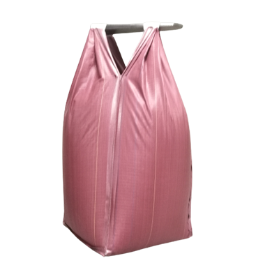 UV დამუშავებული მაღალი ხარისხის ქსოვილის მარყუჟების მოქნილი გადაზიდვის ტომრები pp დიდი ჩანთა 2 მარყუჟის ნაყარი ჯუმბო FIBC