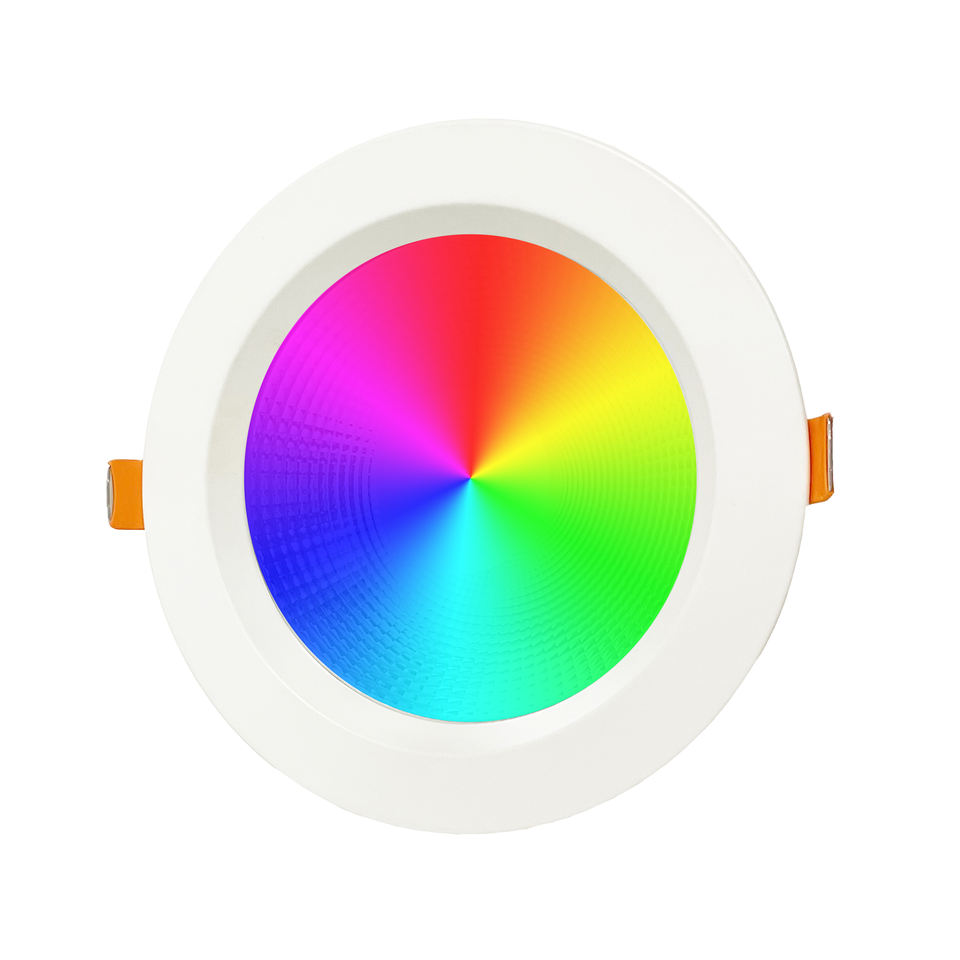 સીલિંગ રિસેસ્ડ એન્ટી ગ્લેર RGBW કોબ ડાઉન લાઇટ સ્માર્ટ સીસીટી લેડ ડાઉનલાઇટ ફીચર્ડ ઇમેજ