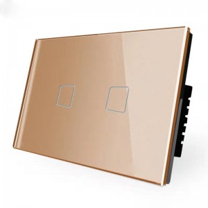 SAA Gold 1.2.3.4 Smachd Gang Le App Touch Smart Wifi Light Switch