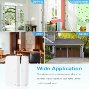 Tuya WiFi senzor za vrata i prozore Kućni magnetski senzor Alarmni pametni senzor