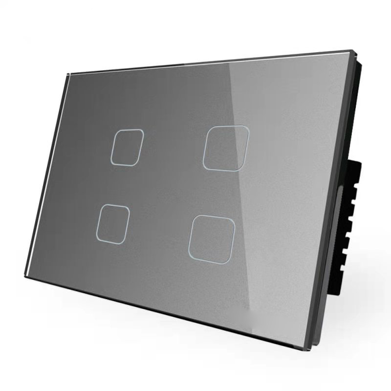 Tuya Smart fjernkontroll Stemmelys Touch Wireless WiFi Vegg elektrisk bryter