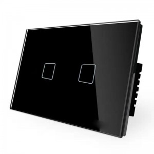 Smart Life Home Light Стенен сензорен превключвател Wifi стъклени панели Wifi превключвател
