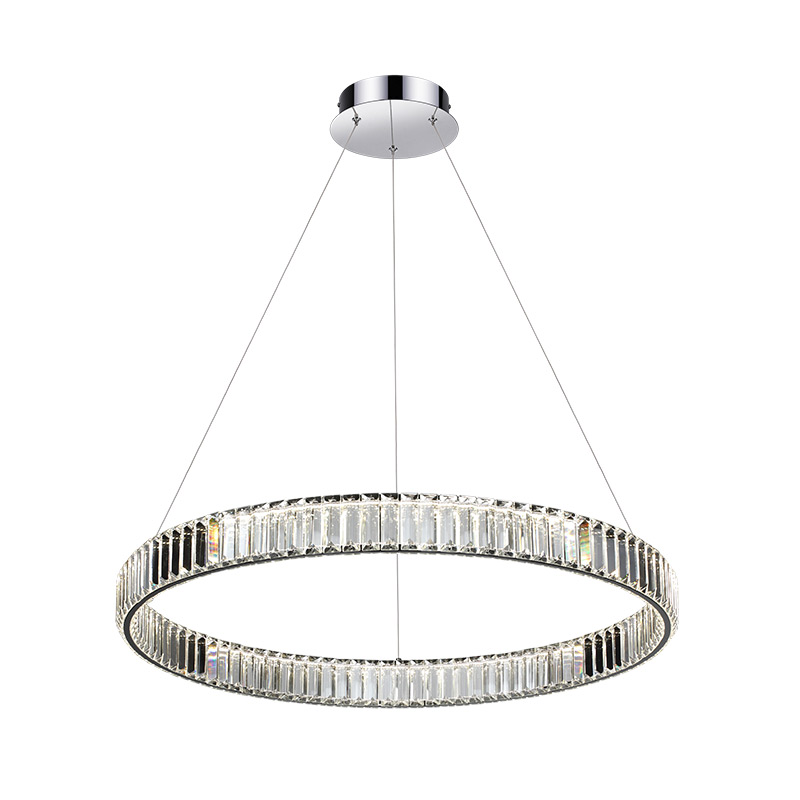 Moderni luksuzni kristalni luster LED visilica kristalna lampa Istaknuta slika