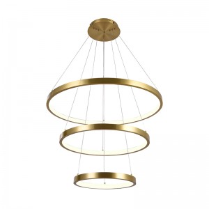One of Hottest for Aged Brass Custom Light - Modern living room lighting interior lamp hanging lamp – Haoshijiao