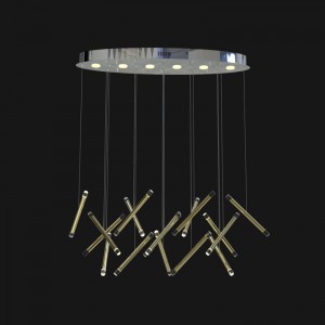 Mazuvano Interior Pendant Lighting Contemporary Brass Hanging Lamp