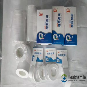 Leading Manufacturer for Absorbent Wound Dressing - Medical Zinc Oxide Cotton Adhesive Tape – Healthsmile