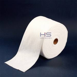 Nonwoven Roll Towel Dry with Pearl Pattern