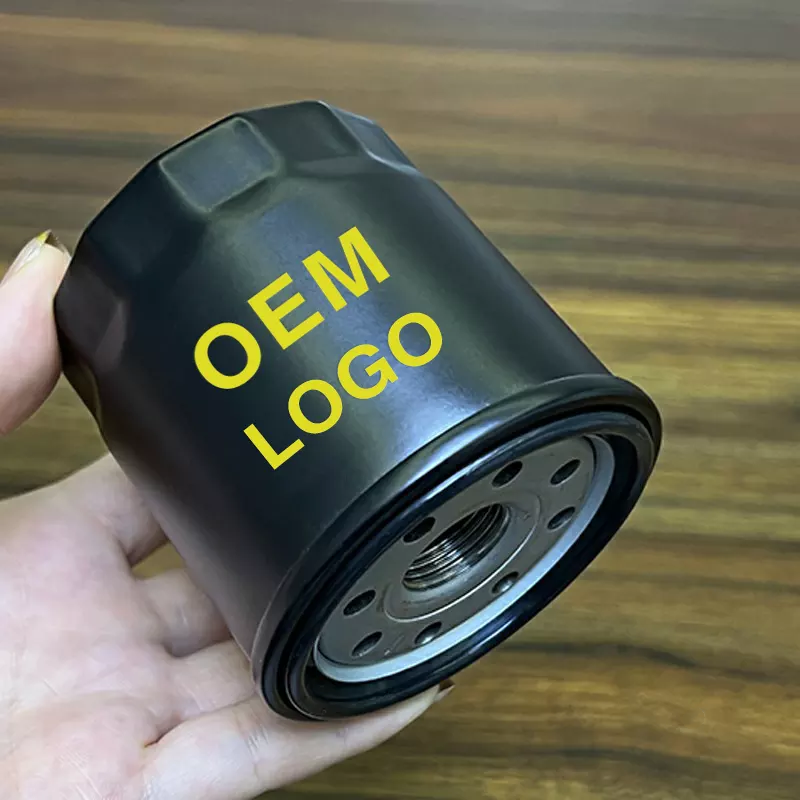 OEM & ODM Logo Custom Auto Filter Oil Kinerja Dhuwur for Sale