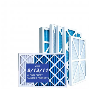 Clients primer filtre d'aire Foldway HAVC amb marc de cartró en venda