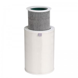 purificador de aire personalizado hepa reemplazo de elemento de filtro de aire hepa activado multifuncional para Xiaomi 4