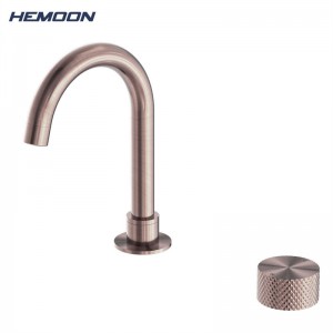 Hemoon Solid Brass Basin Faucet Kit ສໍາລັບຫ້ອງນ້ໍາ