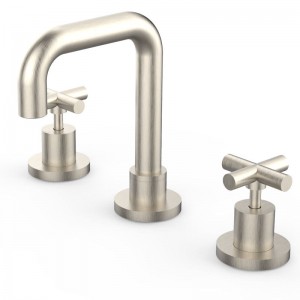 Hemoon 3 Hole Brass Bathroom Luxury Bathroom Basin Faucet
