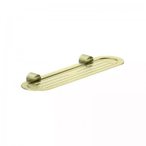 2582 Brushed Gold Clothes Hook Soap Dish Bathroom Accessories Set