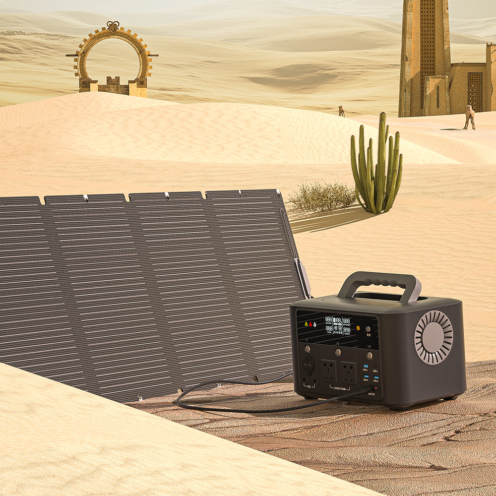 This portable battery station can power your home for 2 weeks, and it