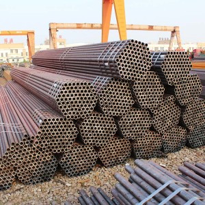 Kounga teitei ASTM A53 A106 SCH40 Hot Rolled Seamless Carbon Steel Pipe