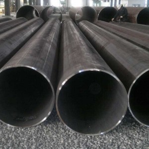 ASTM A53 A106 API 5L 219mm-1620mm LSAW SSAW Black Iron Welded Carbon Steel Pipe