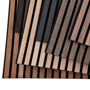 Најдобра цена Фабрика директно снабдување дрвени летви Дрвени акустичен панел
