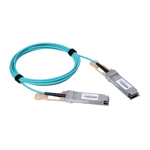 100G QSFP28 Белсенді оптикалық кабель