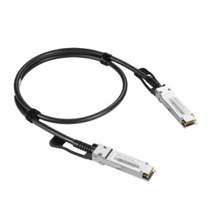 40G QSFP+ меден кабел с директно свързване