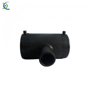 2021 New Style Hdpe Pipe Water - Porfessional electrofusion reducing tee made by 100% HDPE new material  – Huada