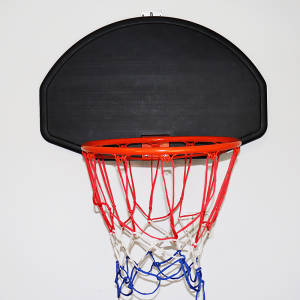 Basketballbrett i plast med bøyle: Rimelig moro for rekreasjonslek