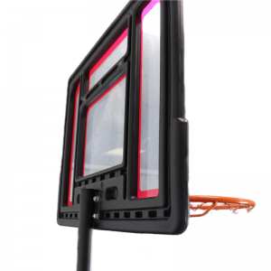 Planche de basketball en plastique avec cerceau : amusement abordable pour le jeu récréatif