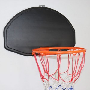 フープ付きプラスチック製バスケットボールボード: レクリエーション遊びに手頃な価格で楽しめます。