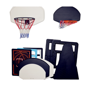 Introducing the Versatile Plastic Basketball Stand with Sand or Water Base: Adaptability for Your Playing Needs