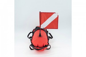 Diving inflatable float ball buoy