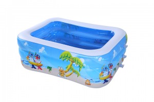 حمام سباحة قابل للنفخ مناسب للبالغين والأطفال