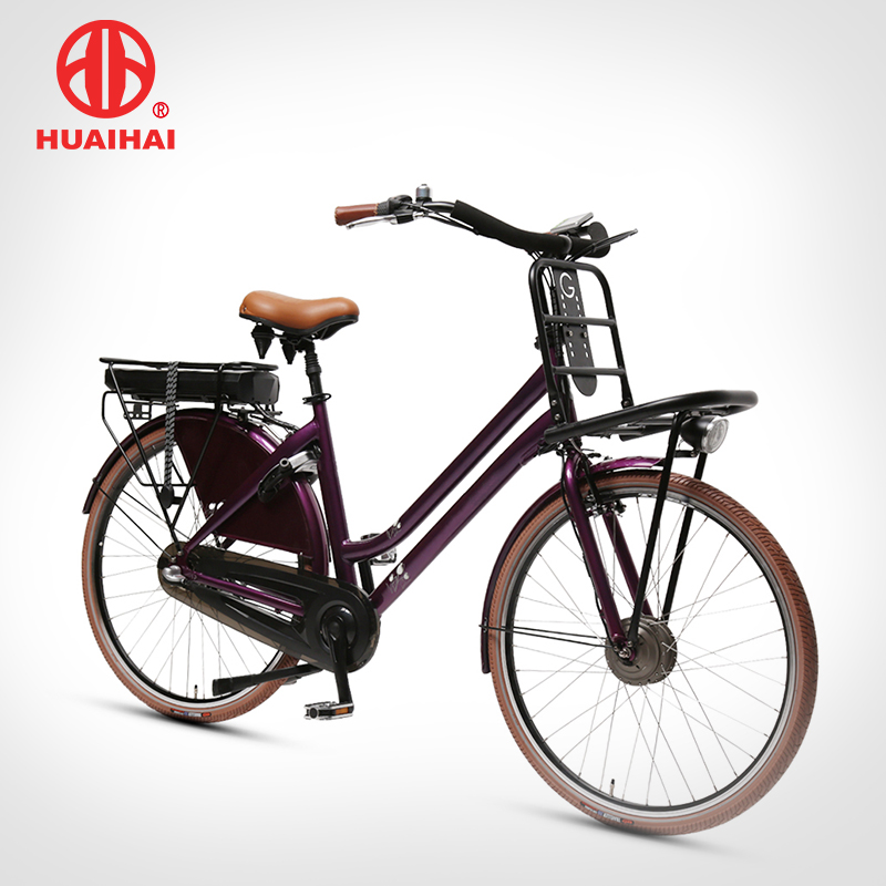 28 ″ Front Motor Style E Bike 250W Electric Cargo Bike Sy 700C Electric City Bike Featured Image