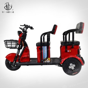 XDONG Elektrisk Scooter 3 Hjul Elektrisk Trehjulet Mobility Scooter