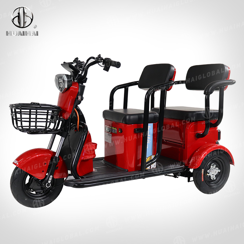 3 Ruedas bicicleta eléctrica triciclo de carga trasera con - China