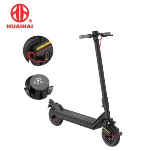 10 inch 500W Foldable Electric Scooter e nang le Patent Suspension Max Load 100KG