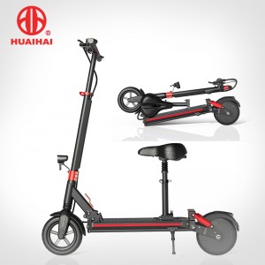 HuaiHai 9 tommer bærbar elektrisk scooter HGS-serie til voksne