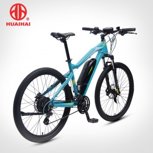 កង់អគ្គិសនី កង់ភ្នំ 27.5 អ៊ីង Electric Off Road Bicycle with Hydraulic Disc Brakes