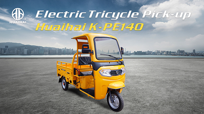 Electric Tricycle Pick-up HUAIHAI K-PE140