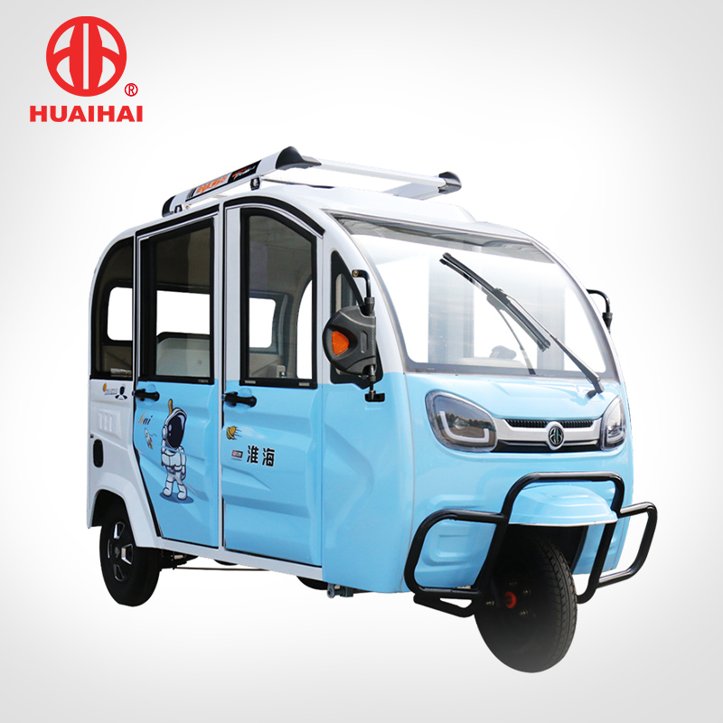 800W Electric Passenger Tricycle 4 Seats Full Closed Electric Tricycle Featured Image
