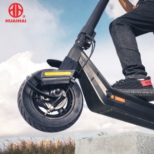 10 tommer 500W foldbar elektrisk scooter med patentophæng Max belastning 100KG