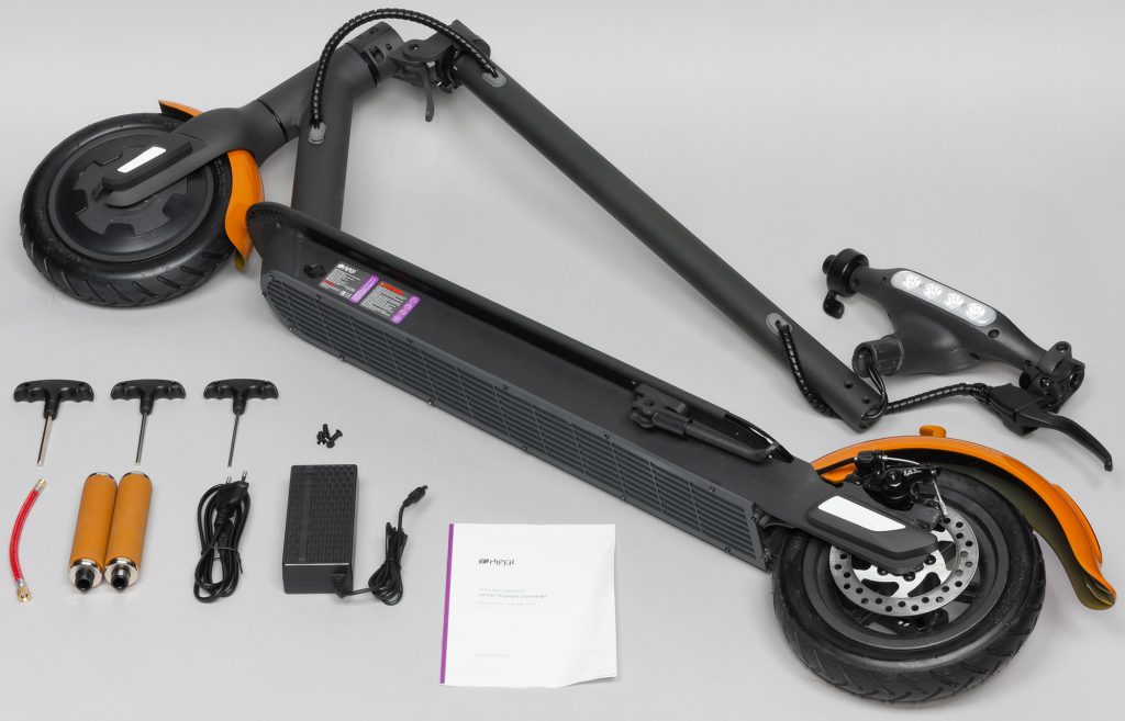 Quines són les parts d'un scooter Electirc