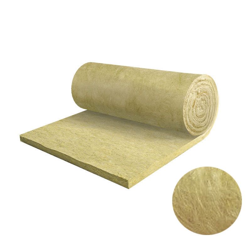 Rock wool roll felt is a type of mineral wool insulation made from basalt rock and recycled slag